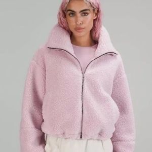 Lululemon clinchable fleece zip up
